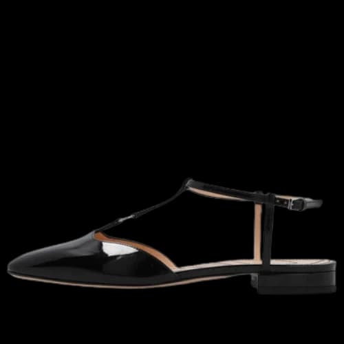Gucci New Denim Ballerina Flats 'Black' (Women's)