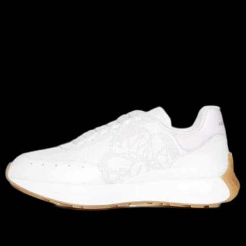 Alexander McQueen Sprint Runner 'White Pink' (Women's)