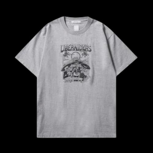 Liberaiders Calavera Parade Tee 'Grey'