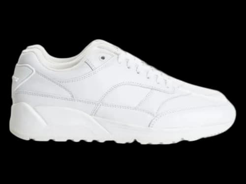 Saint Laurent Bump Low-Top Sneakers White