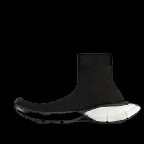 Balenciaga 3XL Sock Sneakers 'Black Recycled Knit' (Women's)