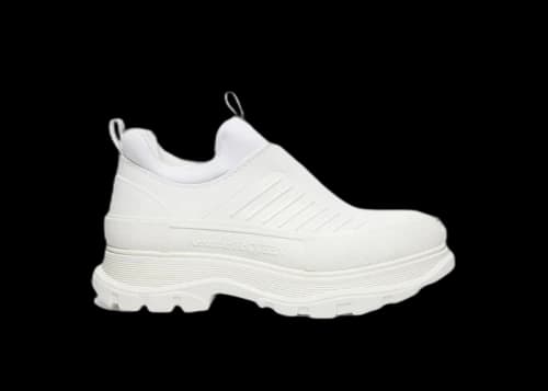Alexander McQueen Tread Slick Zip Up White