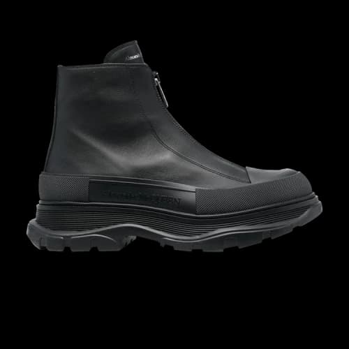 Alexander McQueen Tread Slick Zip Boots 'Black'