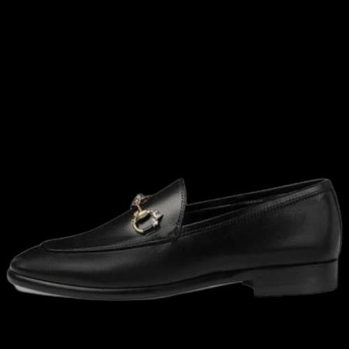 Gucci Jordaan Loafer 'Black Leather' (Women's)