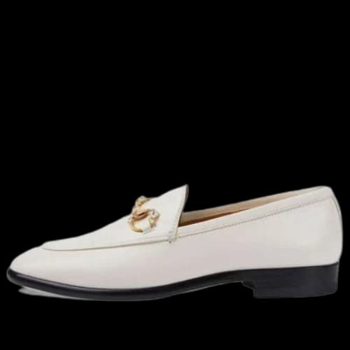 Gucci Jordaan Loafer 'White' (Women's)