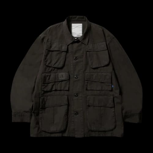 Liberaiders Rip Stop Fatigue Jacket 'Black'