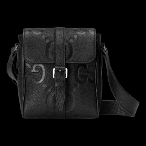 Gucci Jumbo GG Small Messenger Bag 'Black'