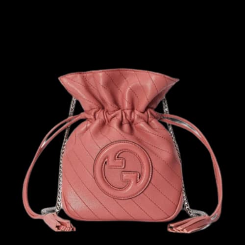 Gucci Blondie Mini Bucket Bag 'Pink' (Women's)
