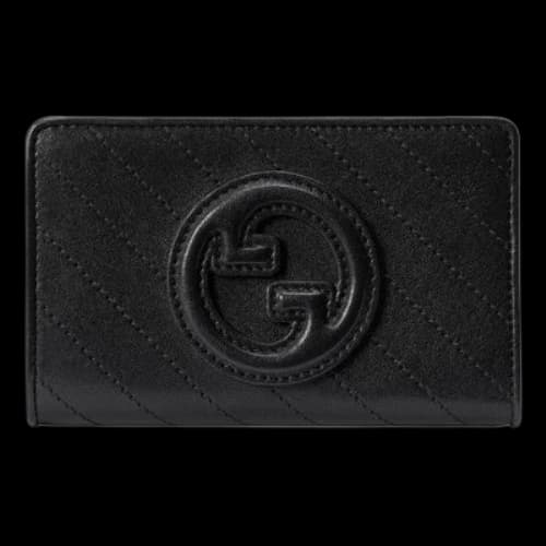Gucci Blondie Wallet 'Black' (Women's)