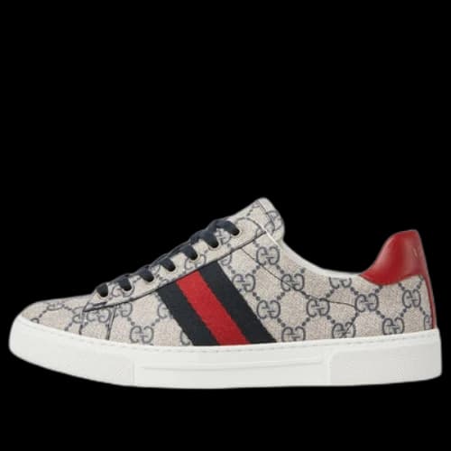 Gucci Ace Canvas 'Beige Monogram' (Women's)