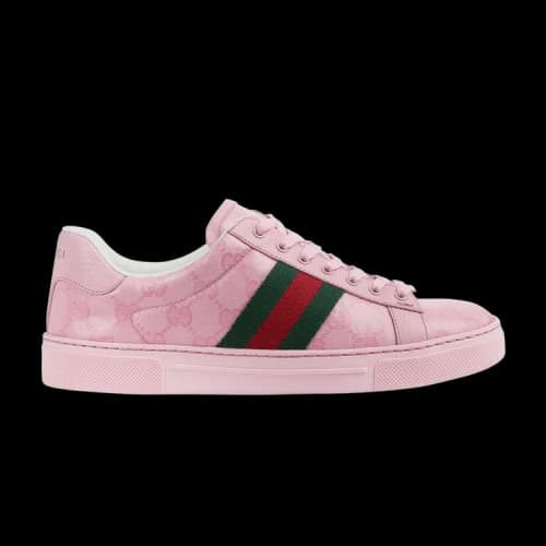 Gucci Ace 'GG Crystal Canvas - Pink' (Women's)