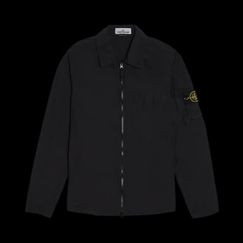 STONE ISLAND Naslan Light Overshirt 'Black'