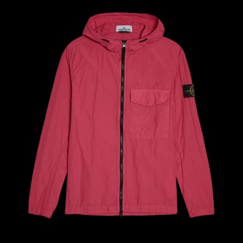 Stone Island Naslan Light Hooded Overshirt 'Fuchsia'