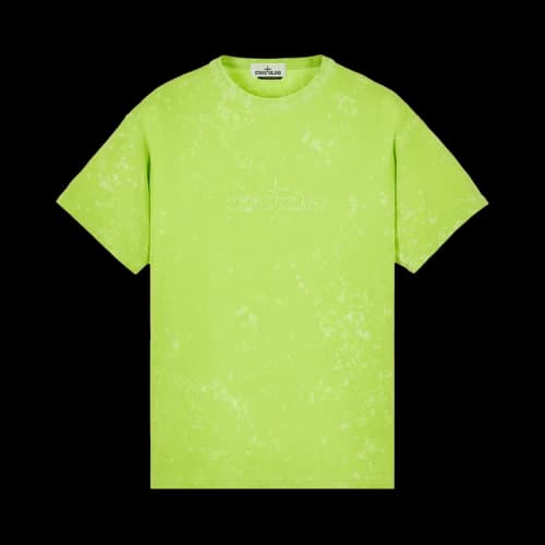 Stone Island Off Dye T-Shirt 'Lemon'