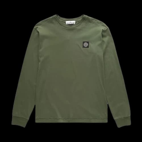 Stone Island Long-Sleeve T-Shirt 'Olive'