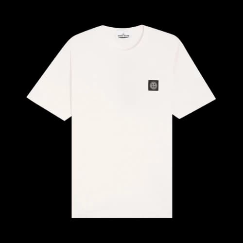 Stone Island Logo Patch T-Shirt 'Pink'
