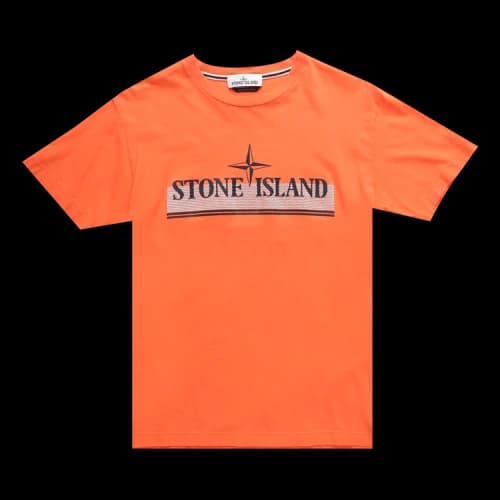 Stone Island Short-Sleeve T-Shirt 'Orange'