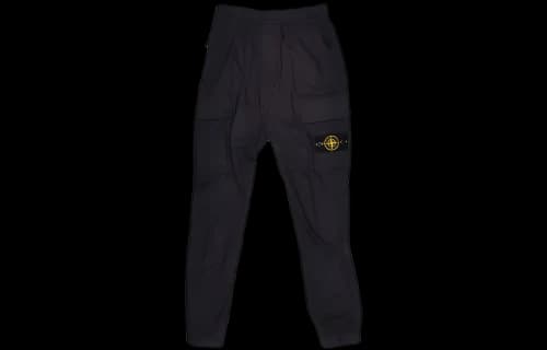 Stone Island Stretch Cotton Cargo Pant 'Charcoal'