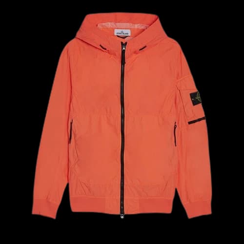 Stone Island Hooded Jacket 'Orange'
