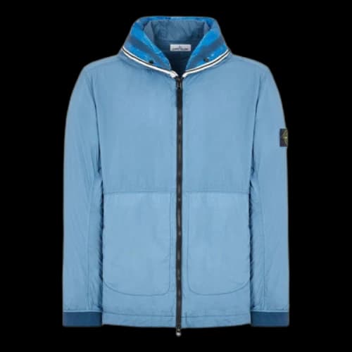 STONE ISLAND Nylon-Tc Hooded Jacket 'Blue'