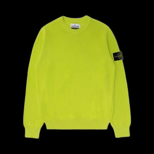Stone Island Knit Crewneck 'Lemon'
