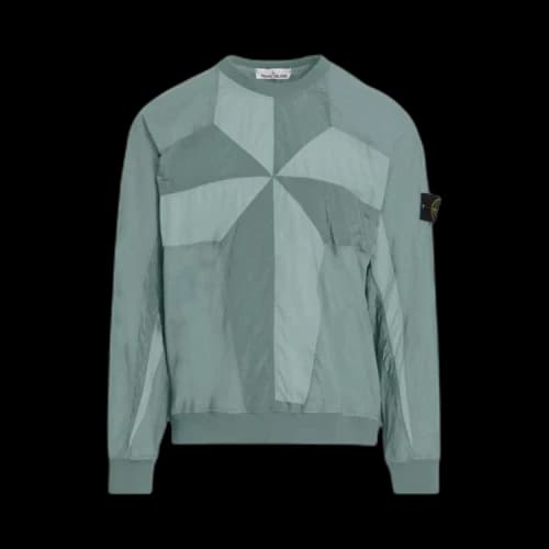 Stone Island Art Crewneck 'Aqua'