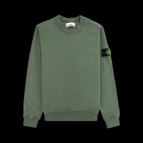 Stone Island Crewneck Sweatshirt 'Olive'