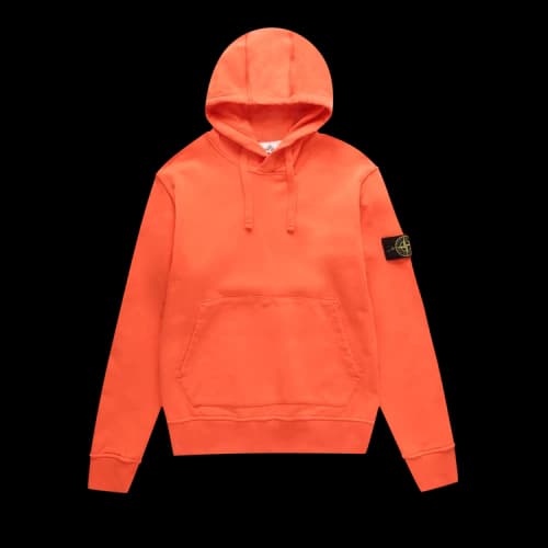 Stone Island Hooded Sweatshirt 'Orange'