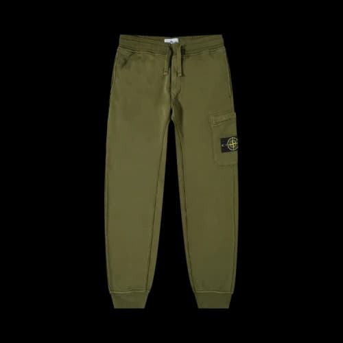 Stone Island Fleece Pants 'Green'