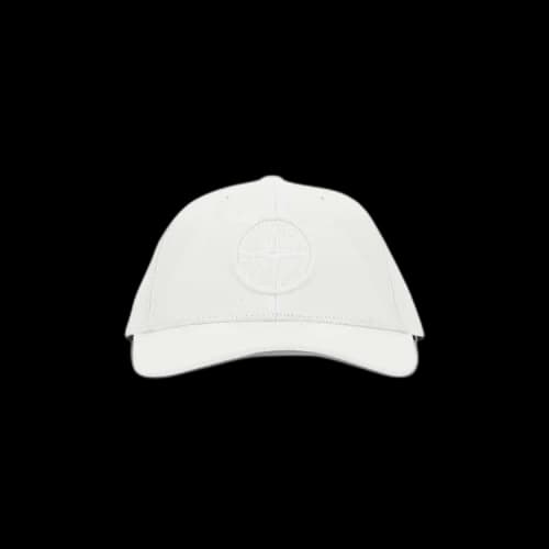 Stone Island Compass Patch Baseball Cap 'White'