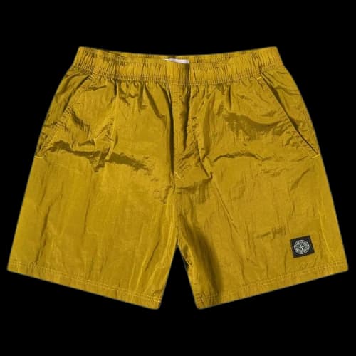 Stone Island Nylon Swimming Trunks 'Yellow'