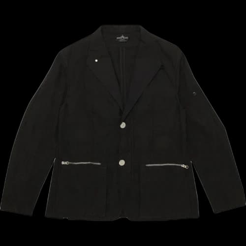 Stone Island Shadow Project Linen Blazer 'Black'