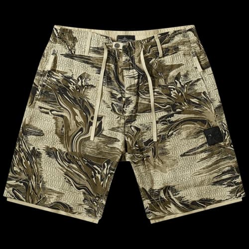 Stone Island Shadow Project Bermuda Shorts 'Sand'