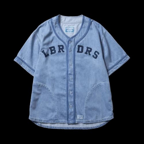 Liberaiders Denim Baseball Shirt 'Indigo'