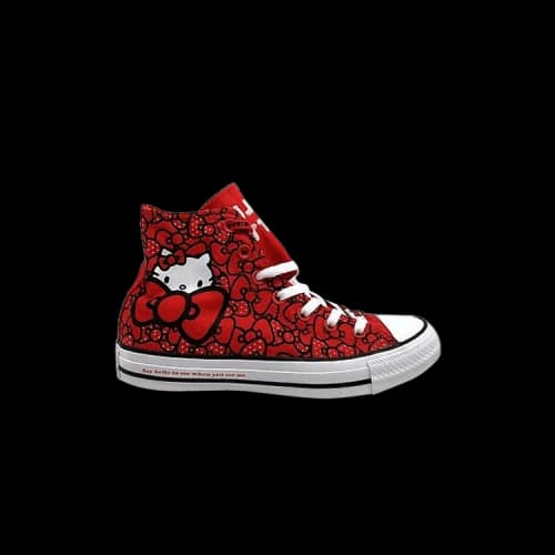 Hello Kitty x Converse Chuck Taylor All Star Hi TD 'Fiery Red'