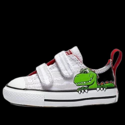 (TD) Converse Chuck Taylor All Star 2V OX 'White Green'