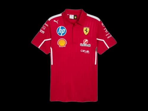 Puma Scuderia Ferrari HP 2025 Team Polo Red