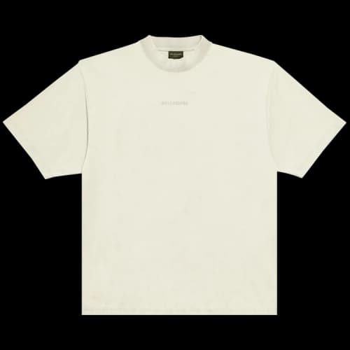 Balenciaga Medium Fit T-Shirt 'Cement Grey'