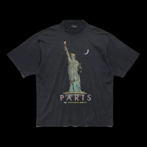 Balenciaga Paris Liberty T-Shirt 'Black'