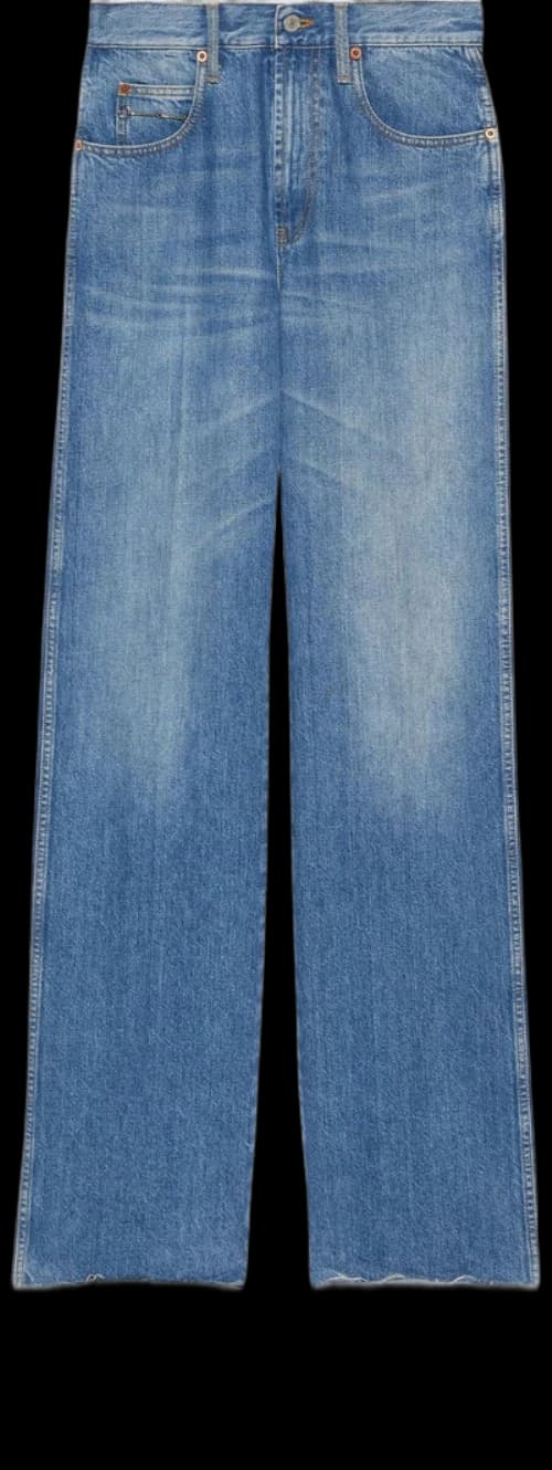 Gucci Denim Pant 'Blue' (Women's)