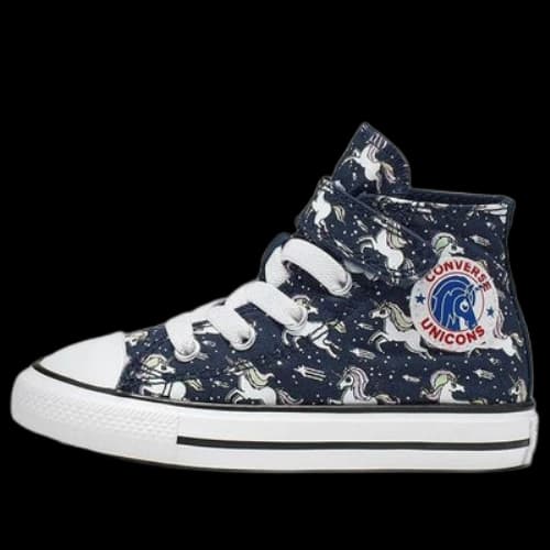(PS) Converse Hook-and-Loop Chuck Taylor All Star High Top Blue