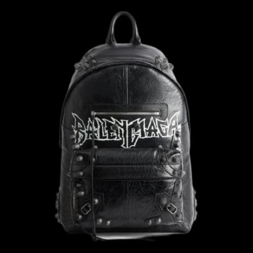 Balenciaga Le Cagole Backpack Diy Metal 'Black'