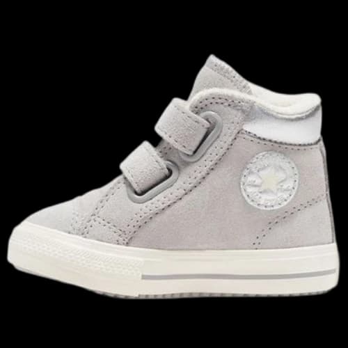 Converse Kids' Hook And Loop Chuck Taylor All Star Pc Boot High Top Grey