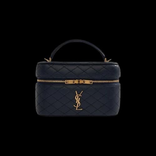 Saint Laurent Mini Gaby Vanity Bag 'Marine'