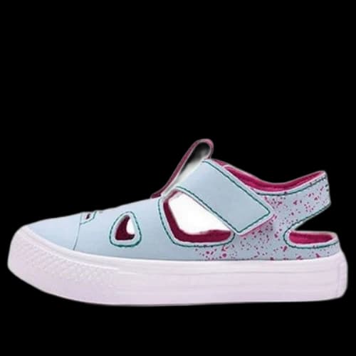 Converse Chuck Taylor All Star Toddler Light Blue/Red