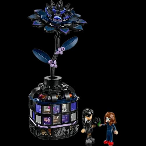 LEGO Wednesday Black Dahlia Plastic Building Blocks 358pcs 76784