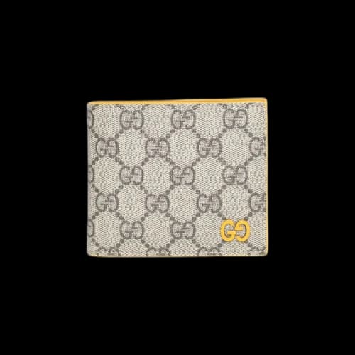 Gucci Monogram Bifold Wallet 'Beige/Ebony'