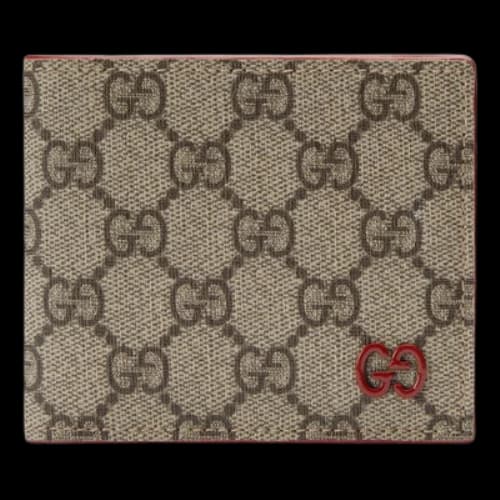 Gucci Wallet With GG Detail 'Beige Ebony Supreme'