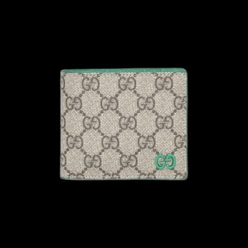 Gucci Monogram Bifold Wallet 'Beige/Ebony/Shamar'