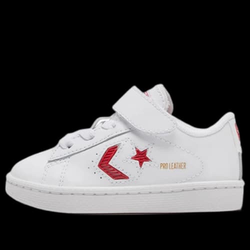 (TD) Converse Pro Leather 'White Red'